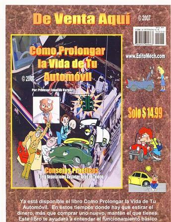 Libro Como Prolongar la Vida de Tu Automovil para Mas Informacion Toque Aqui